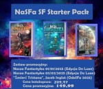 Pakiet: NaSza Fantastyka 01/2025 + NaSza Fantastyka 02/2025 + "Smierć Tristana"; Jacek Inglot