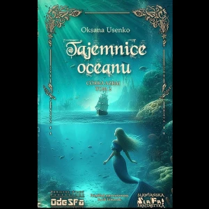 Tajemnice Oceanu (II tom "Córka Azrai"), Oksana Usenko; wersja polska, 358  stron, okładka miękka, bez skrzydełek 